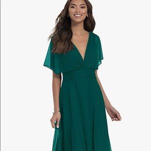 Blue/Green Bridesmaid/Semi Formal Chiffon Dress. Floor Length, NWT